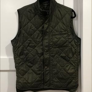 Men’s quilted J.Crew vest